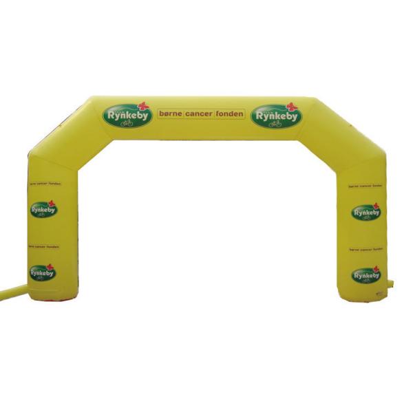 Buy cheap Custom Logo Big Race Wedding Inflatable Finish Line Arch Party for Outdoor Event from wholesalers