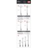 Buy cheap IP65 Waterproof Solar Garden Lights , Outdoor Solar Lamp 3500K Warm White from wholesalers
