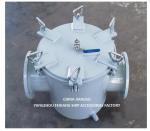 Model As125 CBM1061-81 Straight Through Type Sea Water Strainers Body Galvanized