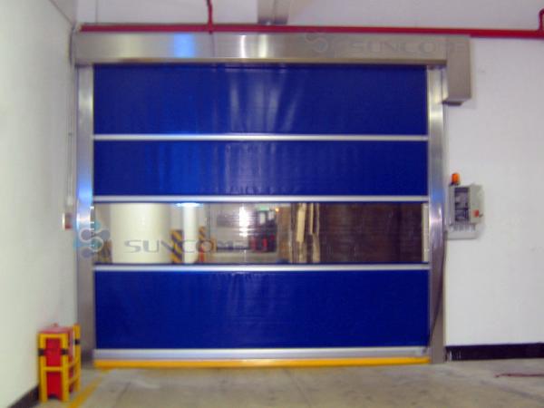 Buy cheap High Safety High Velocity Industrial High Speed Door With Optional Lighting from wholesalers