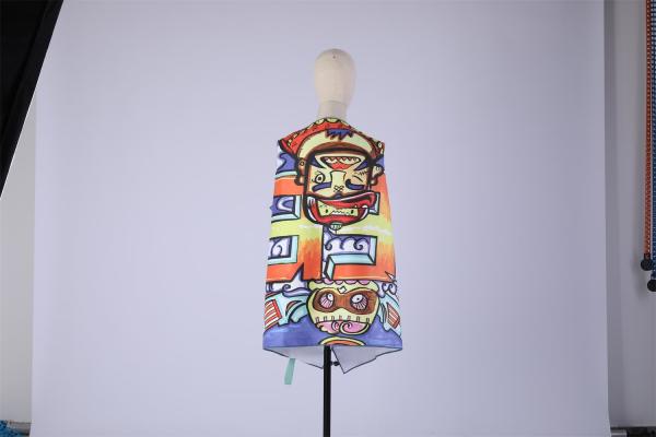 Buy cheap 180x85cm Board Short Fabric 200gsm Adult Beach Towel Snap Fastener Type from wholesalers