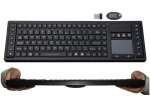 Wholesale Waterproof 2.4GHz Wireless Medical Keyboard 85 Keys Silicone Material IP67 from china suppliers
