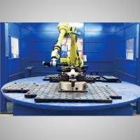 Buy cheap Customized Robotic Tube Grinding Machine For Flanges Tees Pipe Fittings product