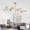 Buy cheap Modern large glass pendant light fixtures for living room Bedroom Kitchen hanging lamp (WH-GP-08) from wholesalers