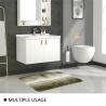 Buy cheap Long Pile 3cm 2100GSM Tufted Bath Mat Water Absorbent Floor Mat from wholesalers
