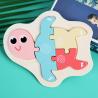 Buy cheap Macaron 3D Wooden Block Puzzle Toys Wooden Animal Blocks from wholesalers