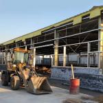 Steel Frame Construction Pole Barn Prefabricated Steel Structure Shed Factory