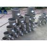 Buy cheap 316L 8inch SCH40 Forged Steel Pipe Fittings Galvanized Reducing Tee Polished from wholesalers