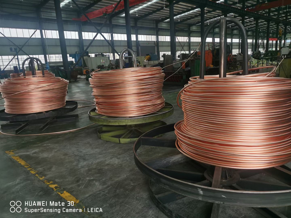 6000 Tons 8mm Upward Copper Oven Rod 24h Continuous Casting Machine