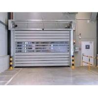 Buy cheap Industrial Heavy Duty High Speed Roll Up Doors 0.75kw - 5.50kw Motor Power product