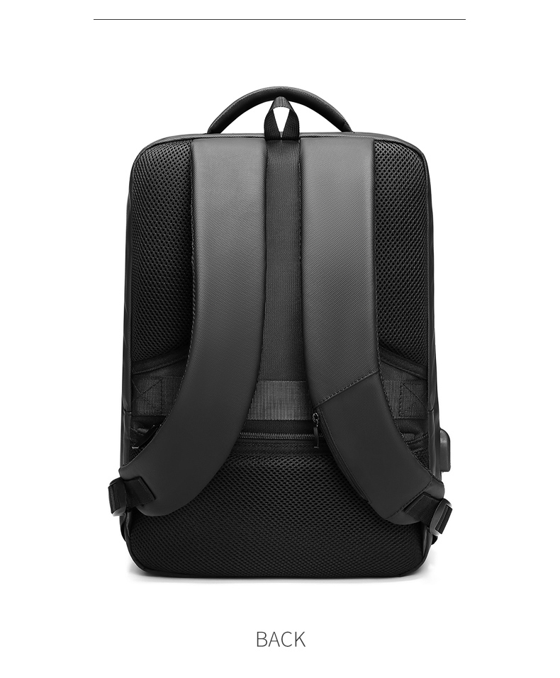 Factory hot sell custom black backpack men light Laptop Bags high quality school backpack fashion backpack bag