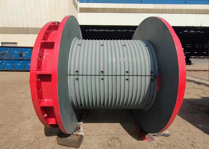 Q355B Lifting Machine Crane Lebus Grooved Drum Sleeves For Winding Wire Rope