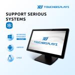 75 mm 100mm VESA Mount POS Machine 18.5''