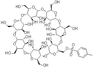 Buy cheap beta-Cyclodextrin 6-tosylate [67217-55-4] from wholesalers
