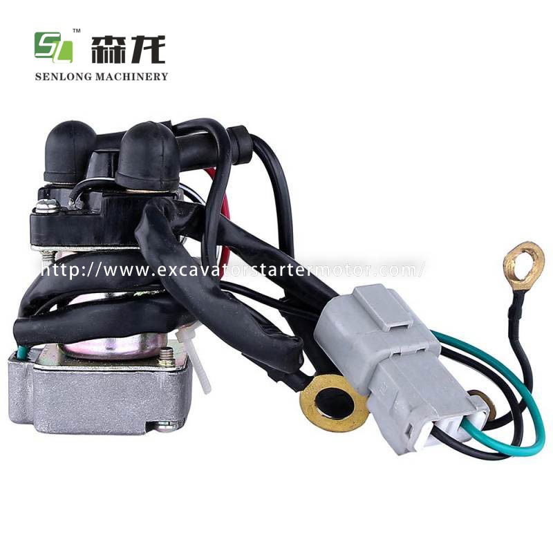 24V Excavator Starter Motor For Relay KD0-25000-7280 0-25000-7280 PC300 PC200 6D95 4D95