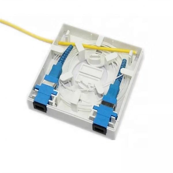 Buy cheap High performance FTTH 4 core fiber optic termination box from wholesalers
