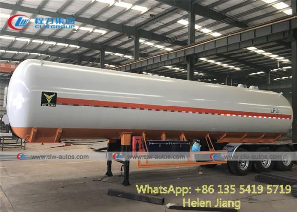 Buy cheap 50000L 25T Q345R Q370R Q420R LPG Gas Tank Semi Trailer from wholesalers