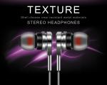 D05 Earphone Zinc Alloy HiFi Earphone In Ear Earphones fone de ouvido BASS Metal