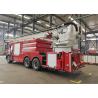 Buy cheap 6 Seats 6×4 Driving Water Tower Fire Truck with 300L Fuel tank from wholesalers