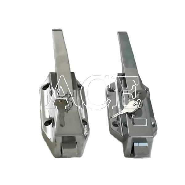 Buy cheap Polished Stainless Steel Cold Room Door Lock for Easy Installation on Shipping Container Trailer from wholesalers