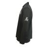 Buy cheap 180GSM Lapel Collar T-SHIRT & POLO Red Buttons Black Long Sleeve T Shirt from wholesalers