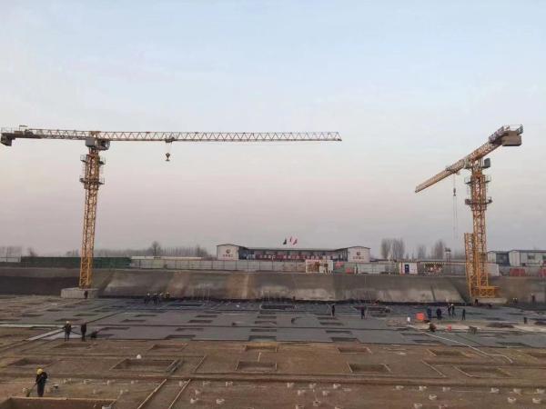 Buy cheap 2020 Topless SANYO Used Tower Crane 6015 Maximum Lifting Weight 10t for Heavy Lifting from wholesalers