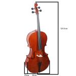 4/4, 3/4 Antique Oil Varnish Professional Advanced Cello (CH500VA) The cello is