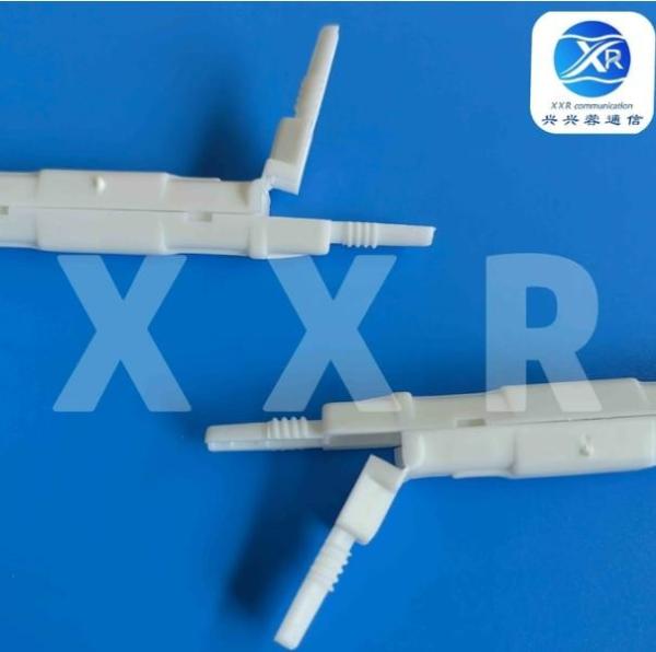 Buy cheap White FTTH Fiber Optic Fusion Protection Round Box For Drop Cable Optic Fiber Fused from wholesalers