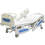 Portable Casters Metal 3 Function Folding Medical Clinic Furniture Adjustable