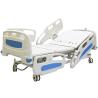 Buy cheap Portable Casters Metal 3 Function Folding Medical Clinic Furniture Adjustable Electric Nursing Patient Hospital Bed from wholesalers