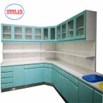Hospital Furniture Medical Disposal Cupboard Cost with Three Section Slider