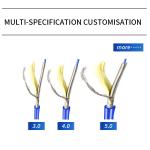 GJFJKV SM / MM Armored Optical Fiber PVC Jacket Fibre Optic Cable Armoured