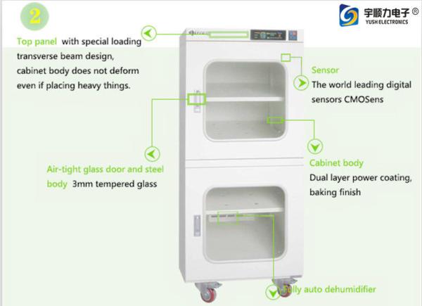 Buy cheap Professional 334L Desiccant Dry Box ESD Humidity Control CE Approval from wholesalers