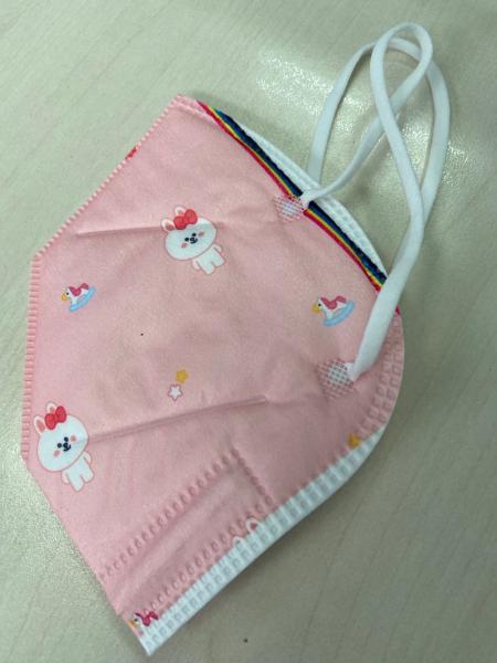 Buy cheap GB CE dustproof Nonwoven Earloop KN95 Children Mask from wholesalers