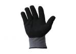 15G Nylon Spandex Sandy Nitrile Coated Work Gloves For Excellent Grip Customized