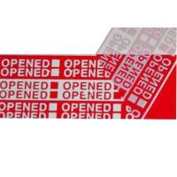 Buy cheap Personal Blank Safety Seal Tape , Tamper Evident Tape VOID Adhesive product
