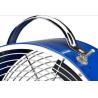 Buy cheap Blue Brushed Nickel Retro Metal Table Fan with Copper Motor 4 Feet CE GS from wholesalers