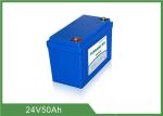 CE Certified Medical Equipment Batteries 24V 50Ah No Memory Effect