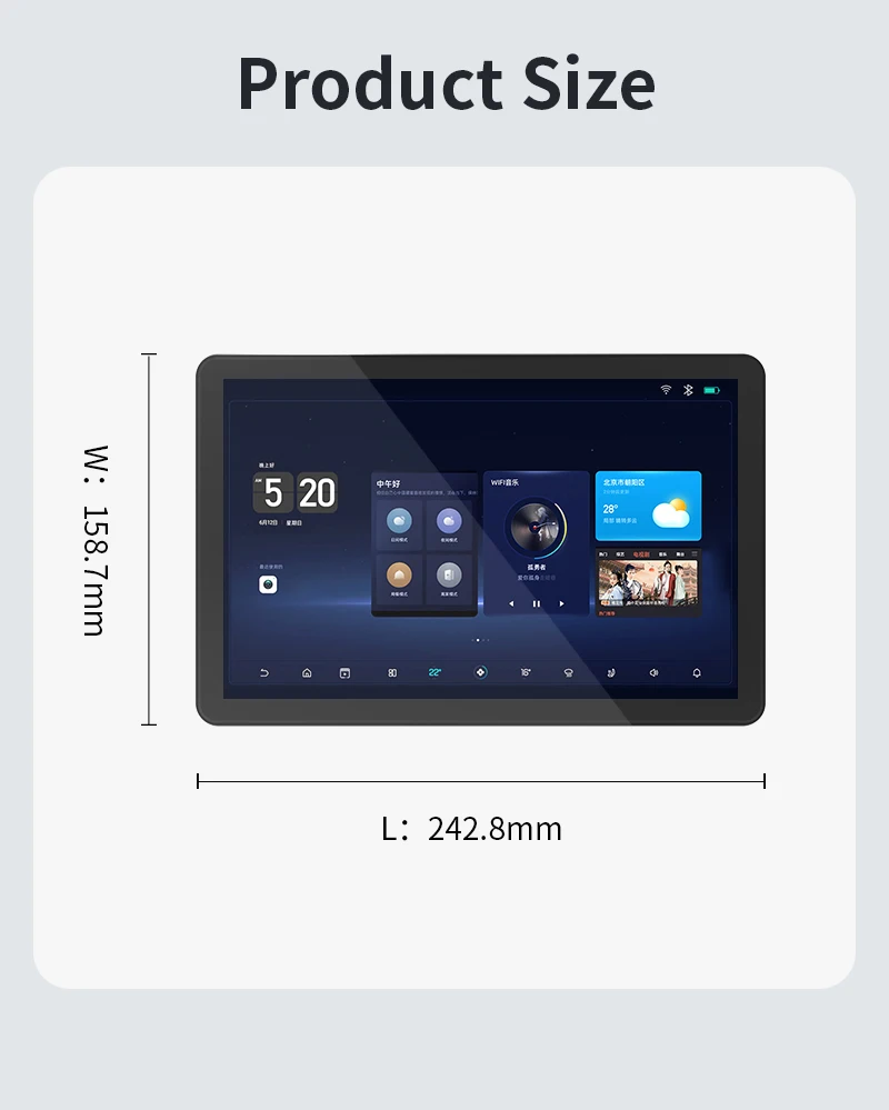 10.1Inch TFT Screen and 400MHz Main Control Frequency in ESP32 Display Module with Serial Port Baud Rate 2400-921600