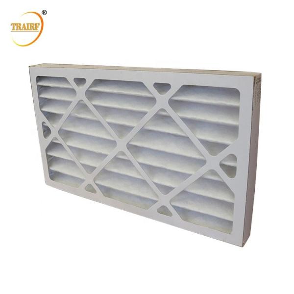 Buy cheap 80%RH AHU Pre Filter Paper Pleated Air Filter For Air Conditioner from wholesalers