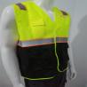 Buy cheap 100% Polyester Knitted Hi Vis Safety Vest For Construction Workers 120gsm from wholesalers