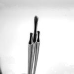 Car Cooling Radiator Flat Aluminum Tube Car Air Conditioner Aluminum Extruded