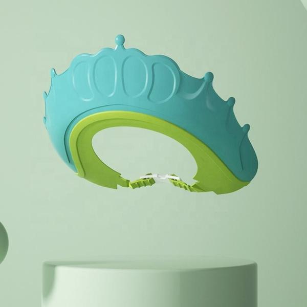 Buy cheap Cartoon Cute Silicone Child Shower Cap Baby Shampoo Cap Waterproof Adjustable from wholesalers