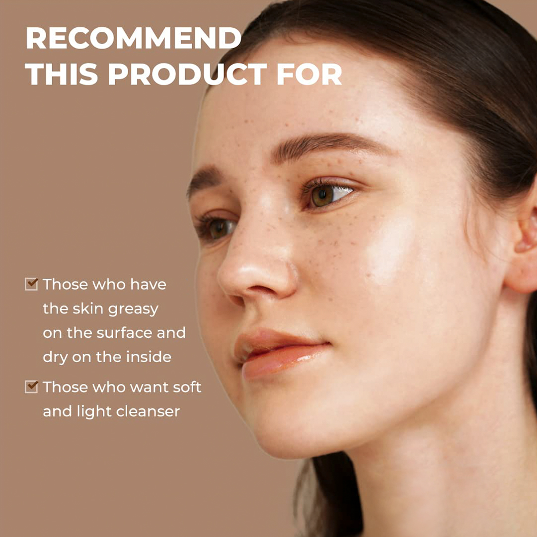 Green Tea Fresh Cleanser Gentle Moisturizing Anti-aging Gel Cleanser Face Wash for All Skin Care