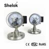 Buy cheap Diaphragm seal electric contact flange type dry pressure gauge manometer from wholesalers