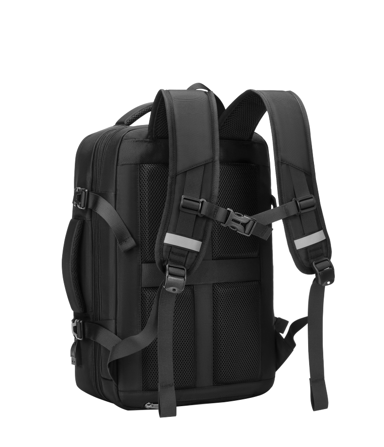 New Multifunction large capacity usb raincoat backpack business travel laptop backpack bag men