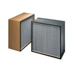 Compact Hepa Type Filter Box Type Wooden Frame Rigid Contruction High Mechanicla