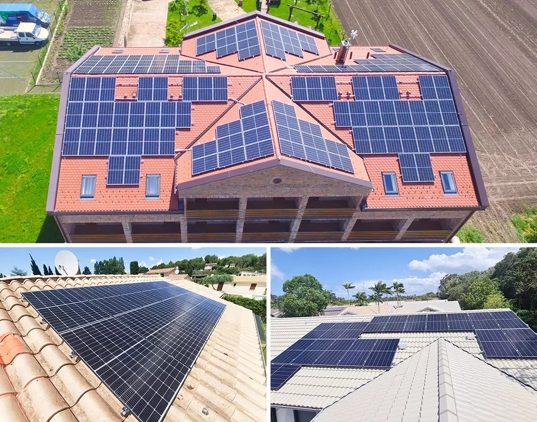 Solar Panel Package Longi Module 590w 595w 600w 580w 585w for House Installation Cost