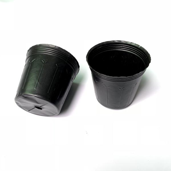 Buy cheap PE black nursery pot blow pots flower pot from wholesalers