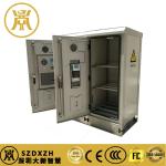 Two Bay Anti Corrosion Waterproof Electrical Cabinet With Cooling And Battery